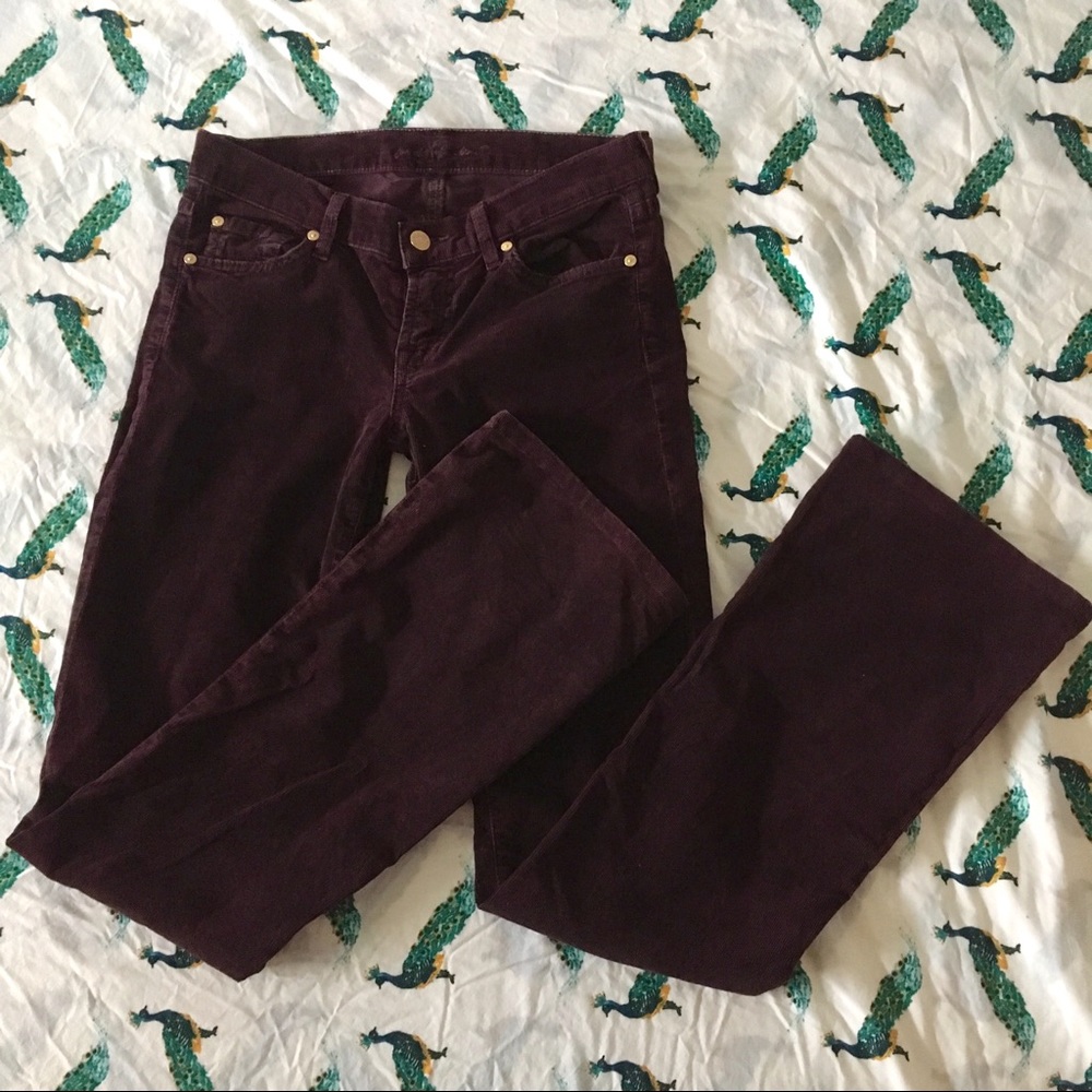 7 for All Mankind Corduroy Flare Pants
